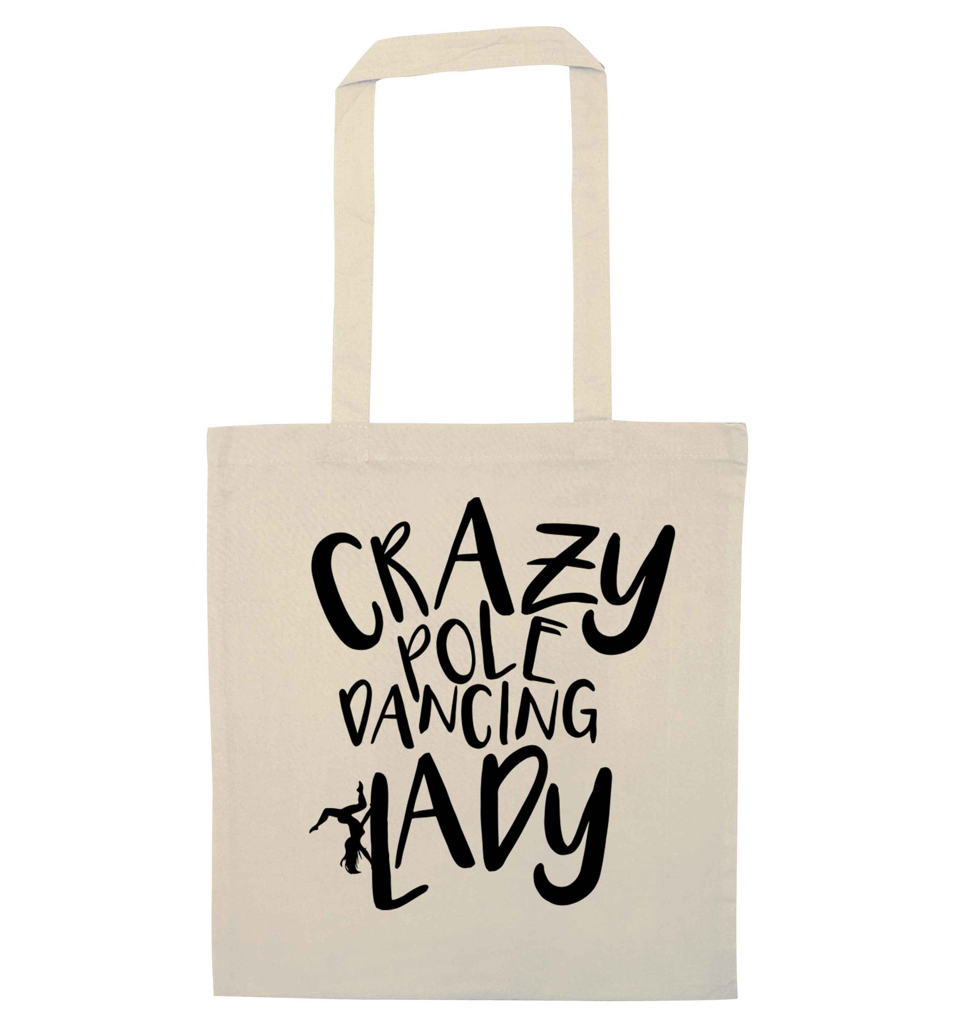 Best Things Happen Dancing natural tote bag