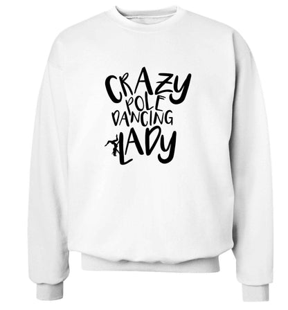 Best Things Happen Dancing adult's unisex white sweater 2XL