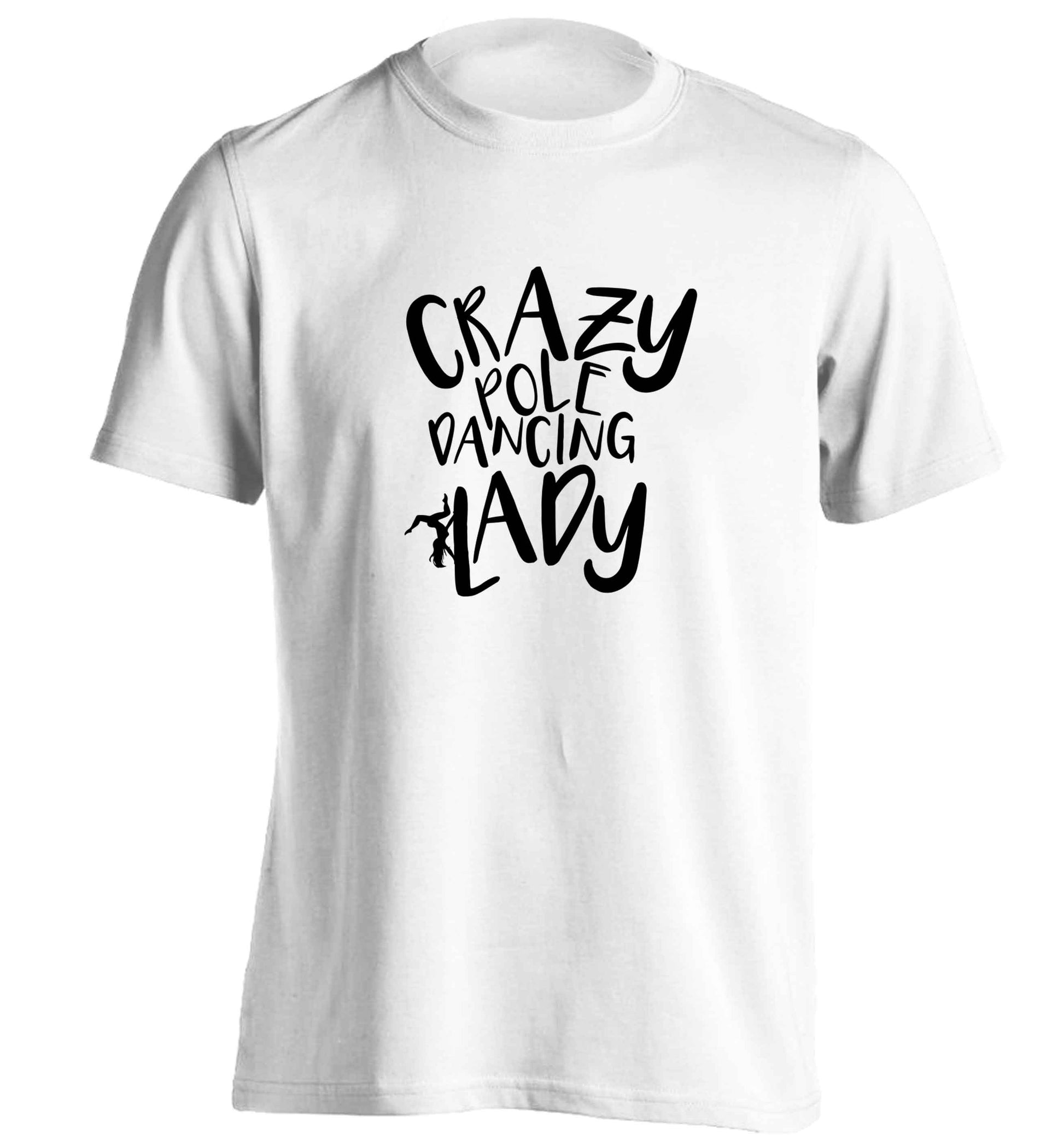 Best Things Happen Dancing adults unisex white Tshirt 2XL