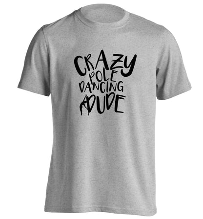 Best Things Happen Dancing adults unisex grey Tshirt 2XL