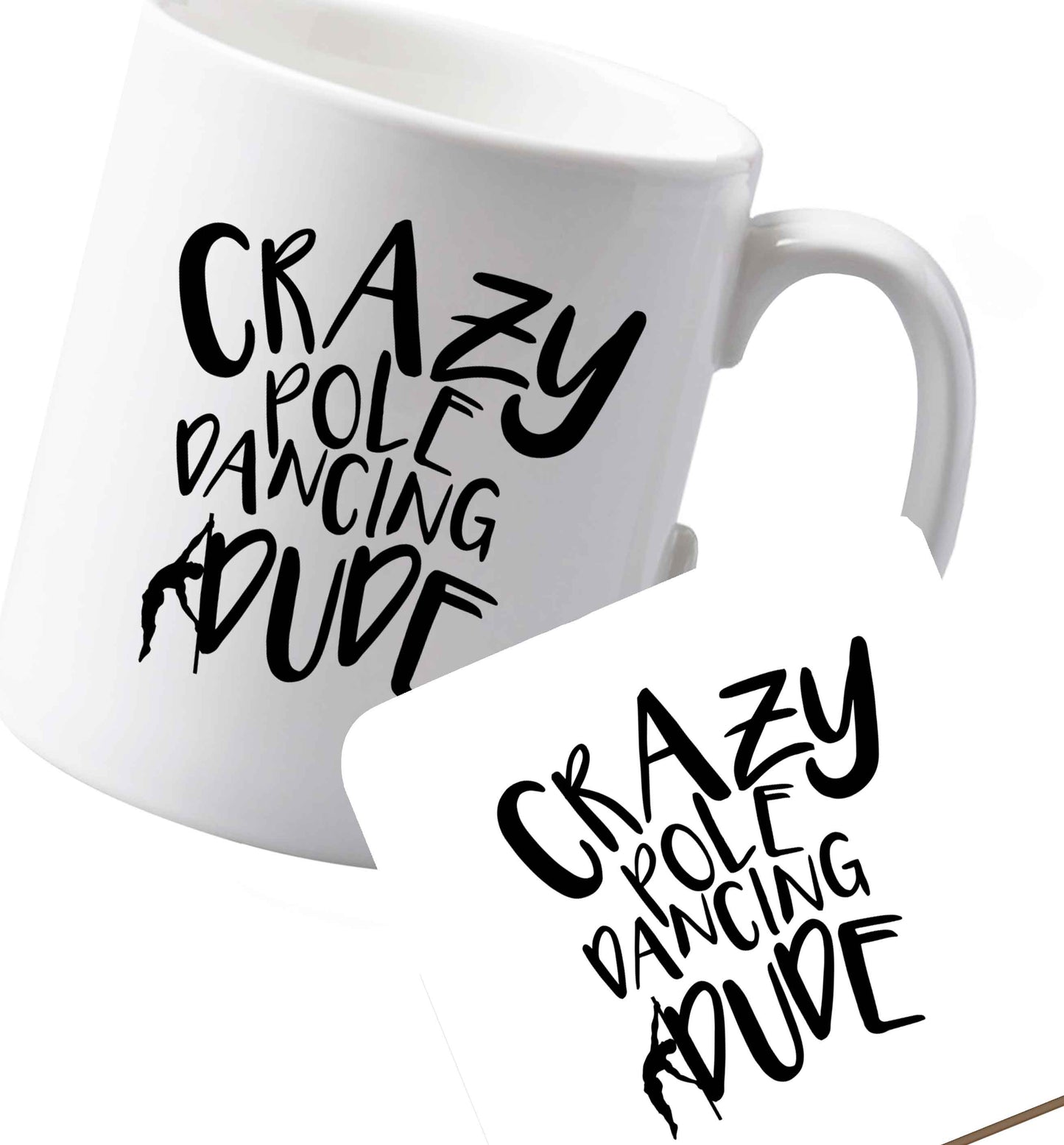 10 oz Ceramic mug and coaster Favourite Type Pan Pancake both sides