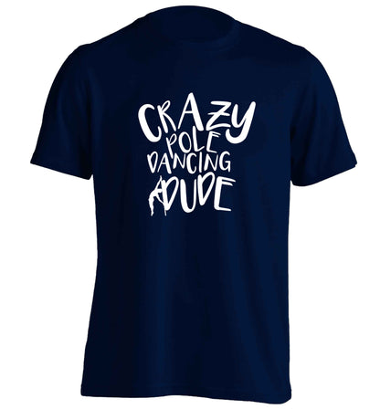 Best Things Happen Dancing adults unisex navy Tshirt 2XL