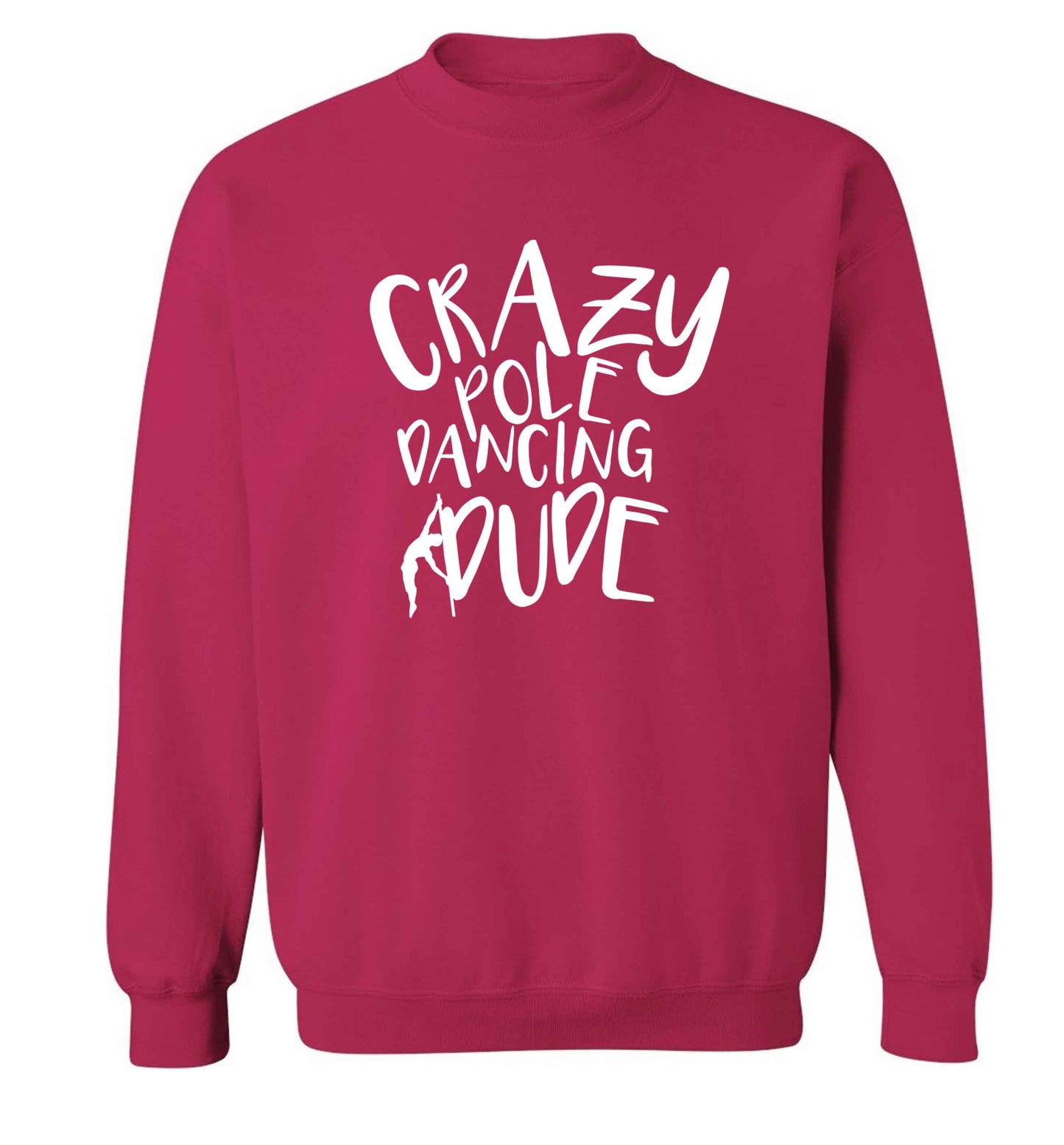 Best Things Happen Dancing adult's unisex pink sweater 2XL