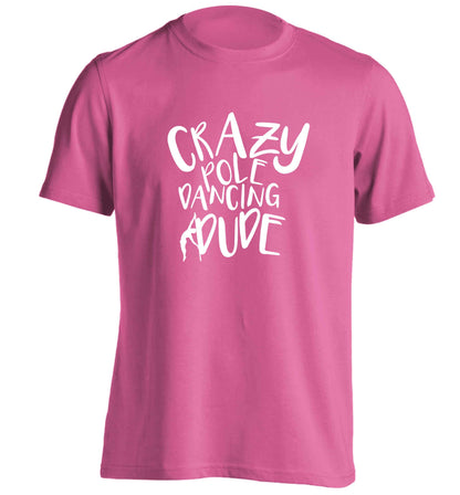 Best Things Happen Dancing adults unisex pink Tshirt 2XL