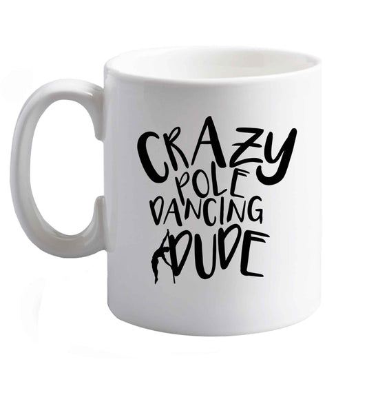 10 oz Favourite Type Pan Pancake ceramic mug right handed