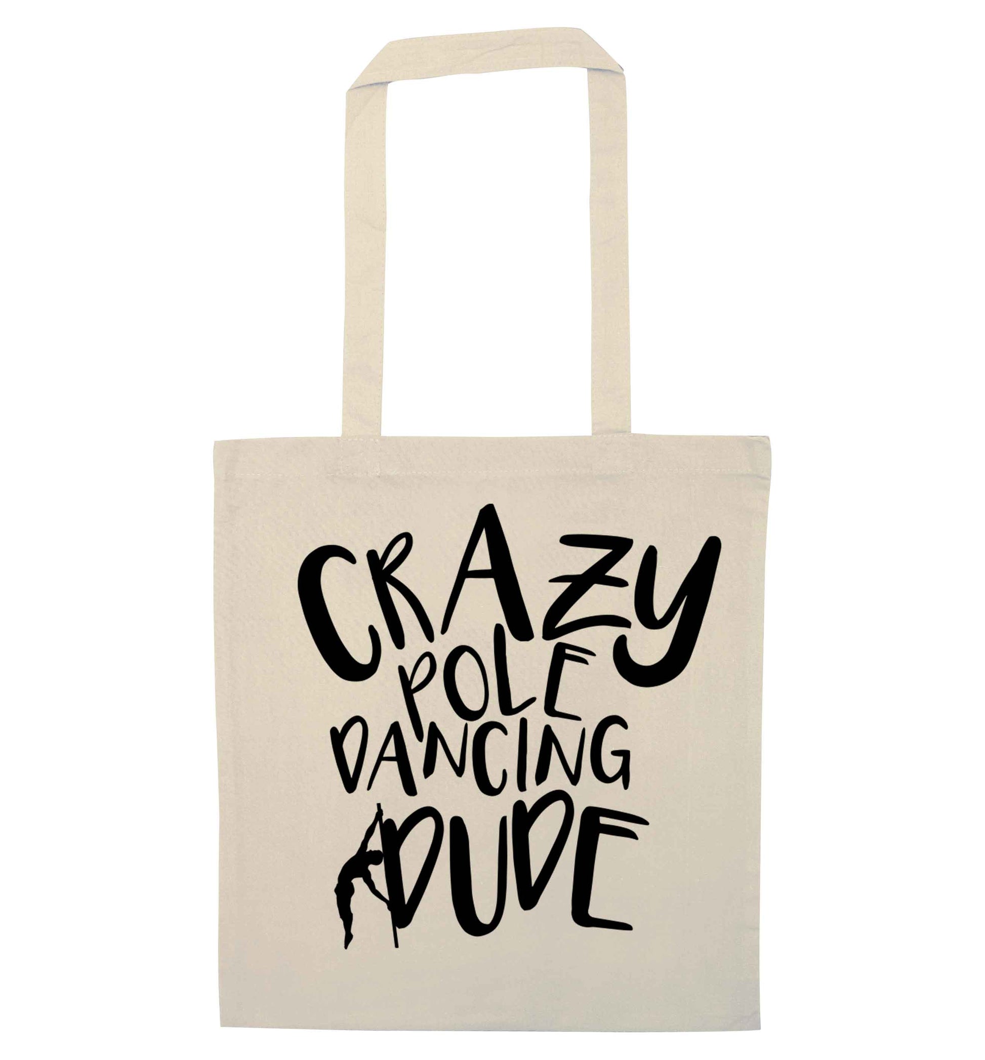 Best Things Happen Dancing natural tote bag