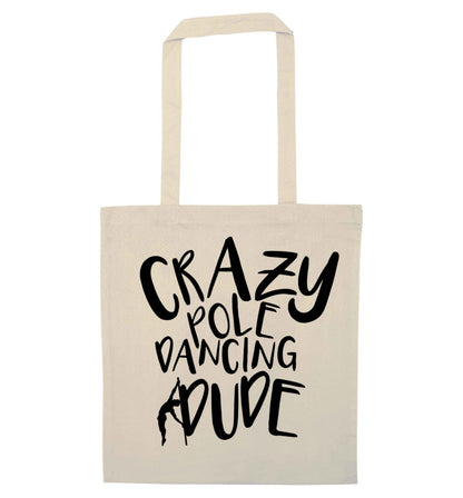 Best Things Happen Dancing natural tote bag