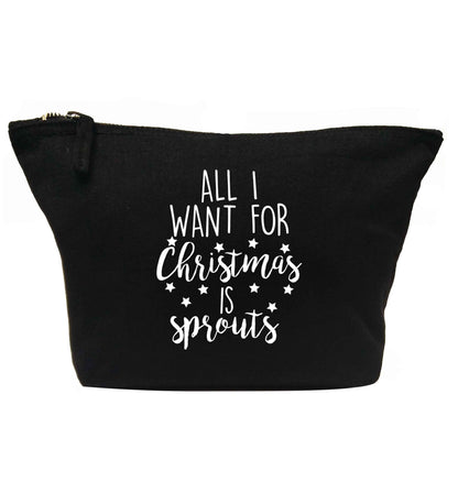 All I want for Christmas is sprouts | Makeup / wash bag