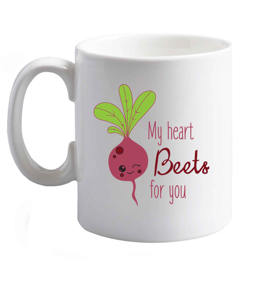 10 oz Favourite Type Pan Pancake ceramic mug right handed