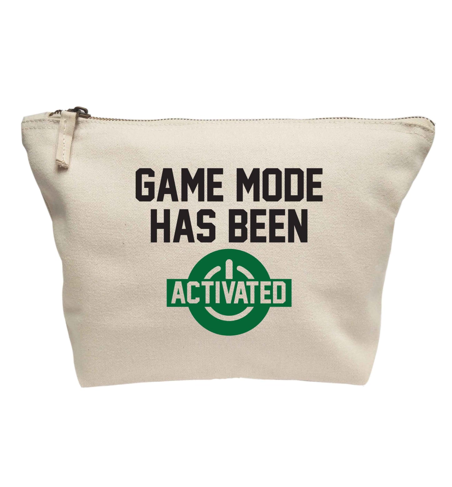 Game mode has been activated | Makeup / wash bag