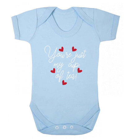 You're just my cup of tea baby vest pale blue 18-24 months