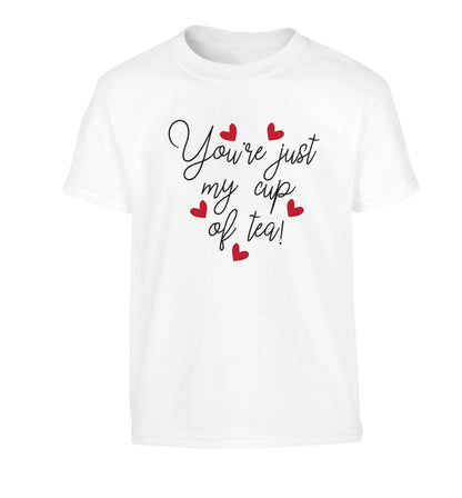 You're just my cup of tea Children's white Tshirt 12-13 Years