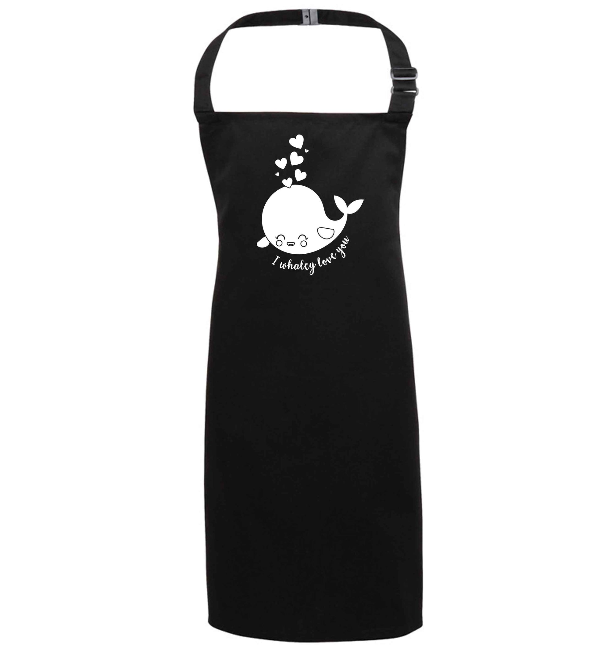 I whaley love you black apron 7-10 years