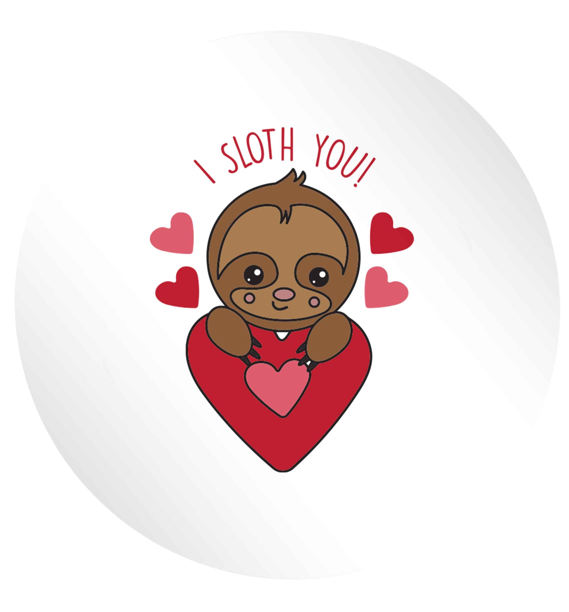 I sloth you 24 @ 45mm matt circle stickers