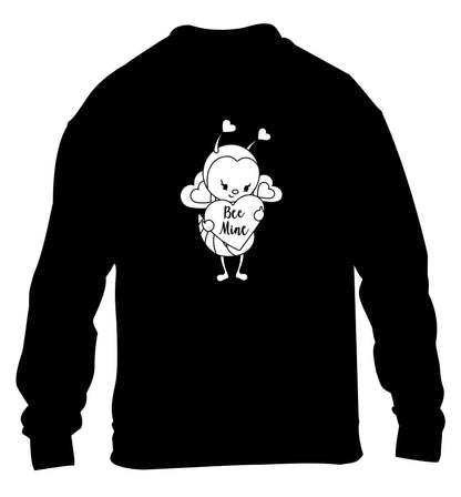 Bee mine children's black sweater 12-13 Years