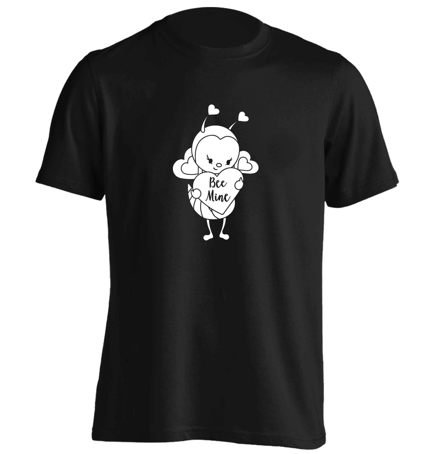 Bee mine adults unisex black Tshirt 2XL