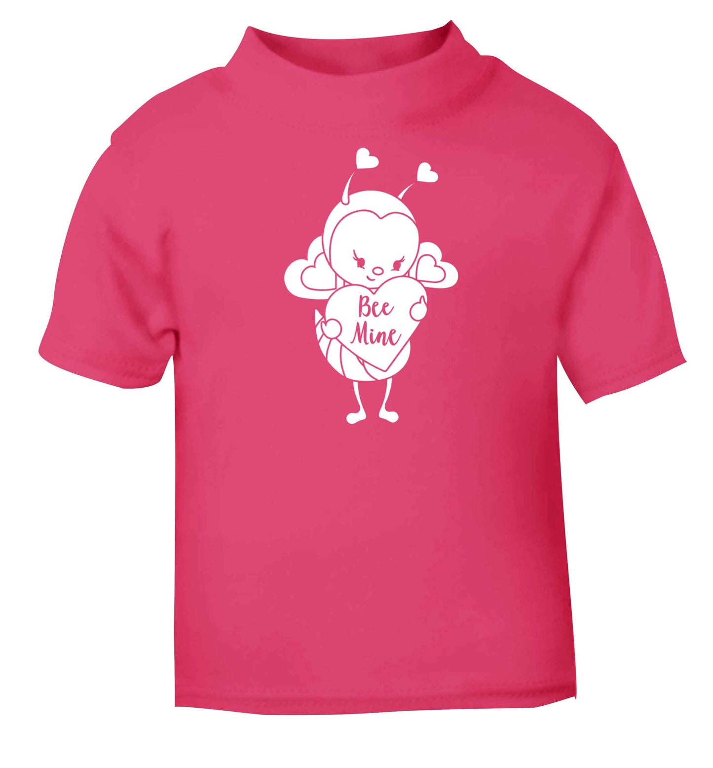 Bee mine pink baby toddler Tshirt 2 Years