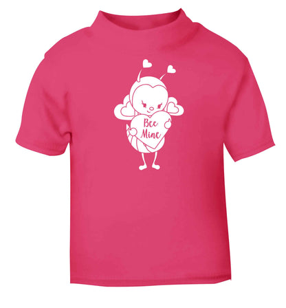 Bee mine pink baby toddler Tshirt 2 Years