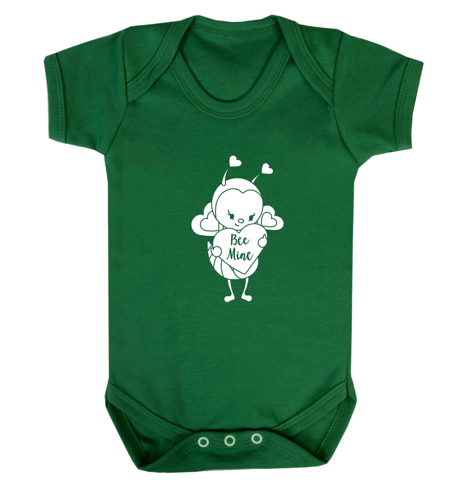 Bee mine baby vest green 18-24 months