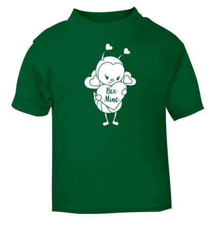 Bee mine green baby toddler Tshirt 2 Years