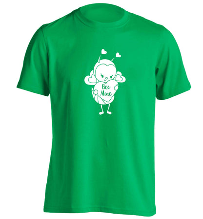 Bee mine adults unisex green Tshirt 2XL