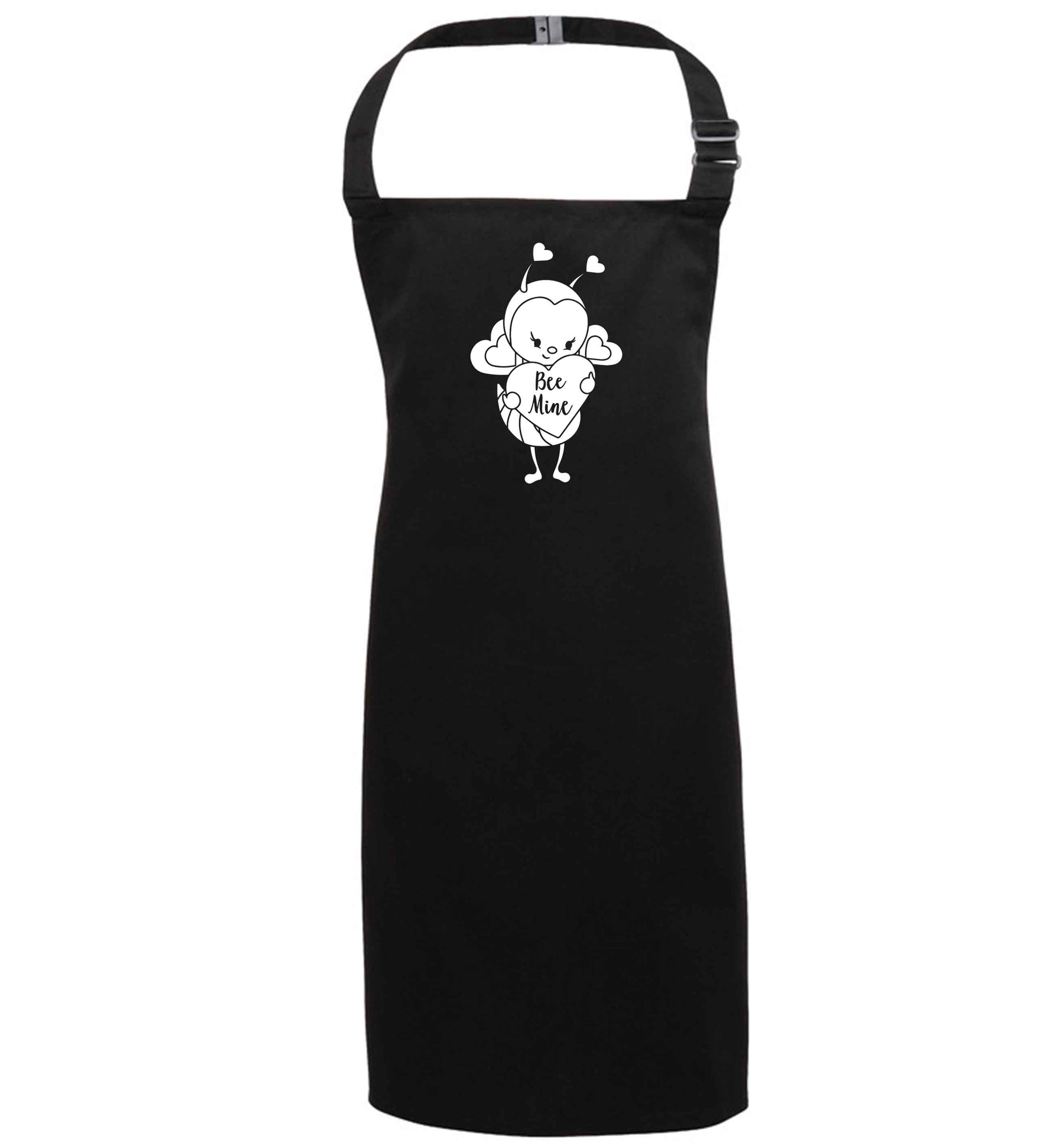 Bee mine black apron 7-10 years