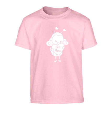 Bee mine Children's light pink Tshirt 12-13 Years