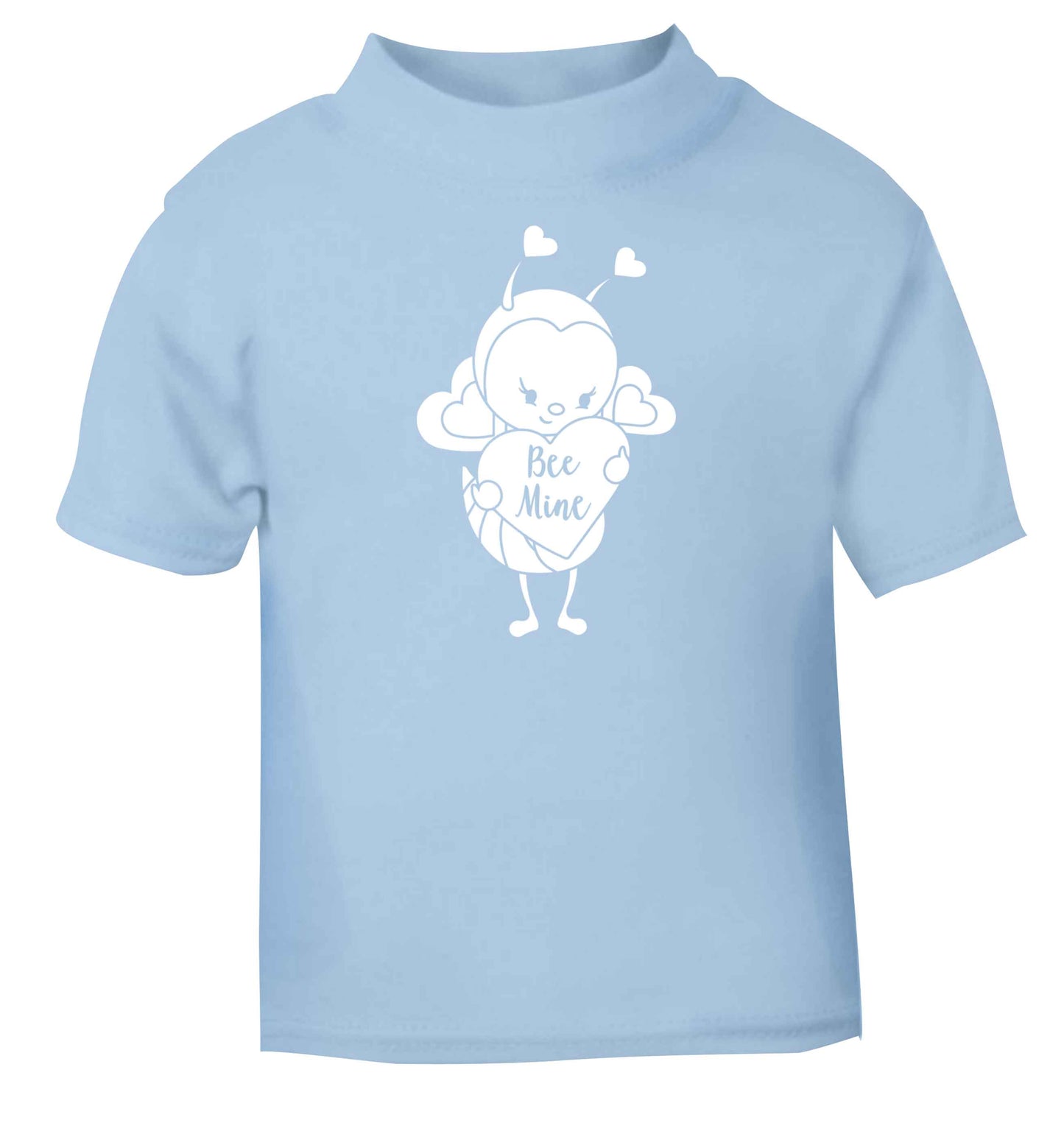 Bee mine light blue baby toddler Tshirt 2 Years