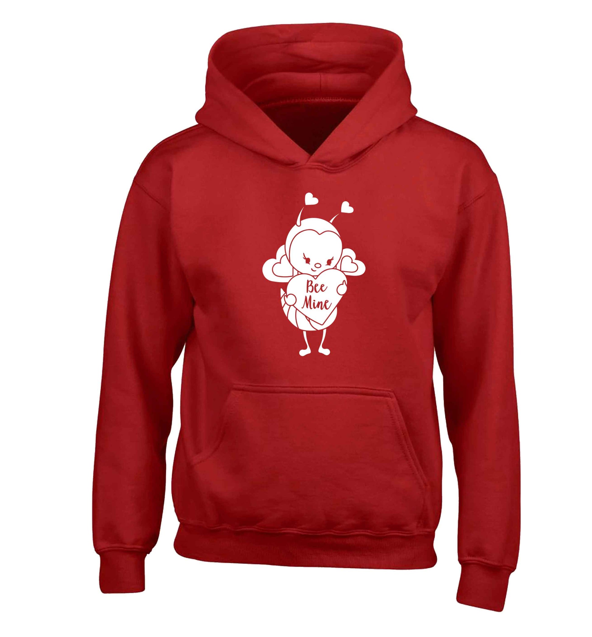 Bee mine children's red hoodie 12-13 Years