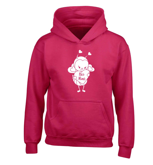 Bee mine children's pink hoodie 12-13 Years