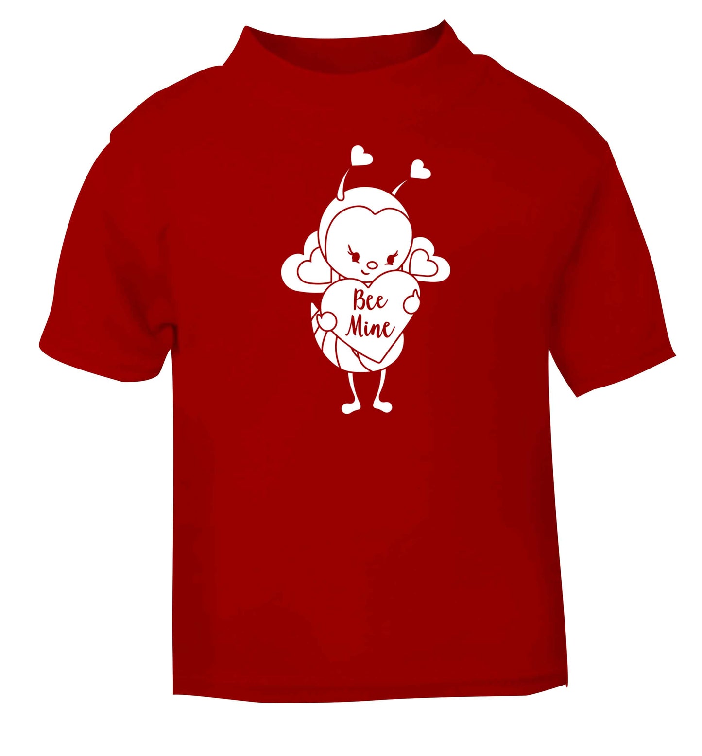 Bee mine red baby toddler Tshirt 2 Years