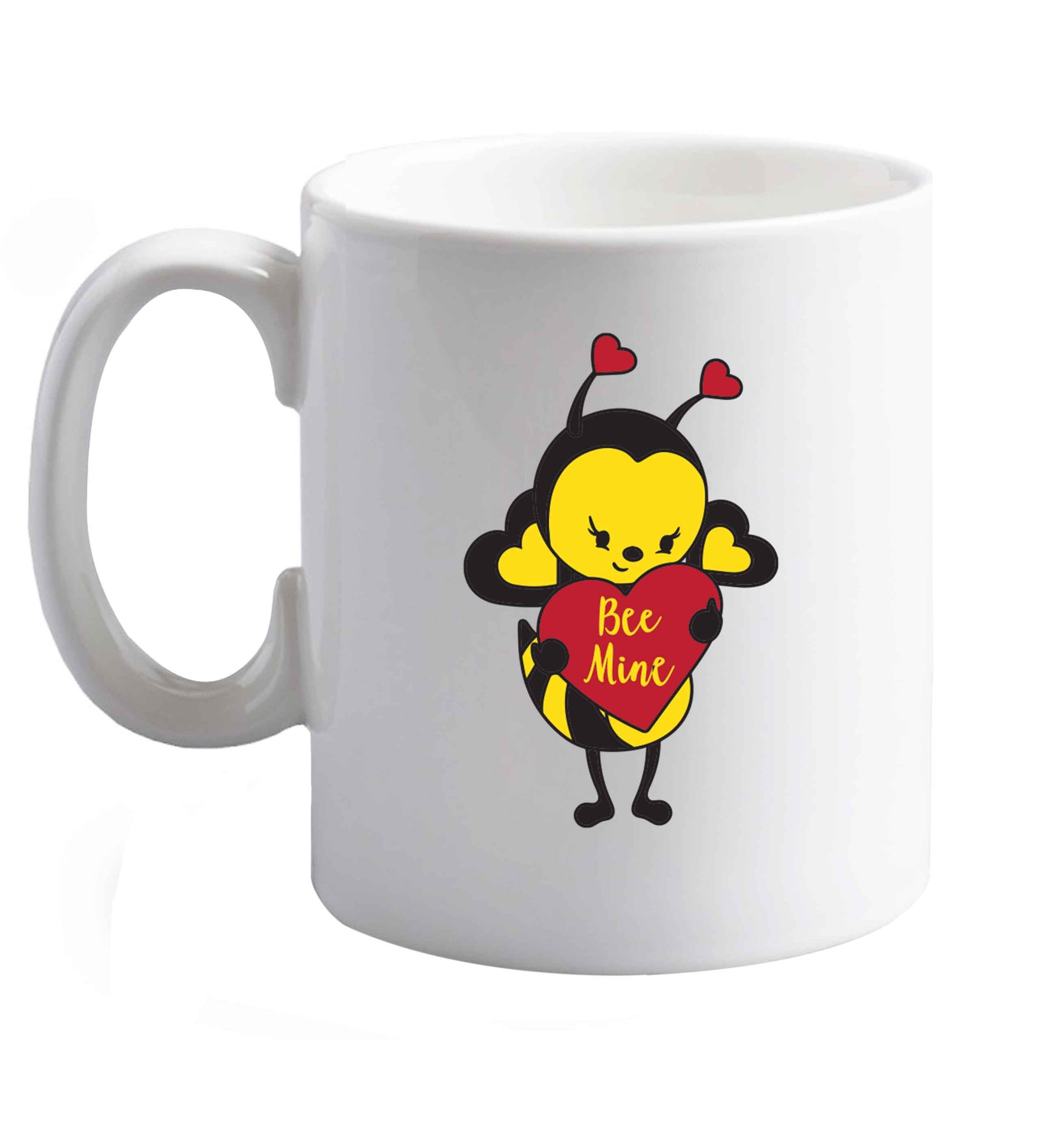 10 oz Favourite Type Pan Pancake ceramic mug right handed