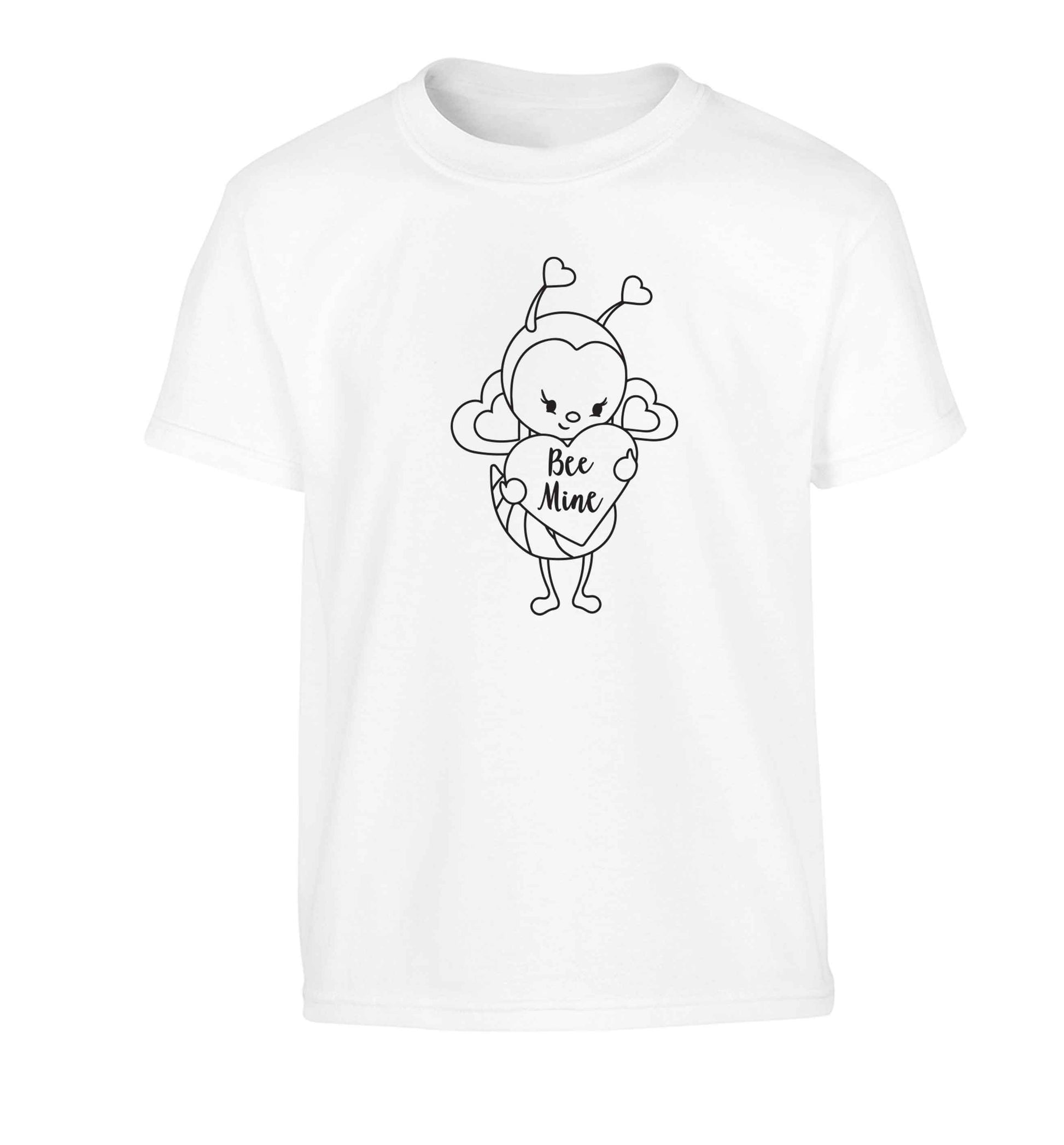 Bee mine Children's white Tshirt 12-13 Years