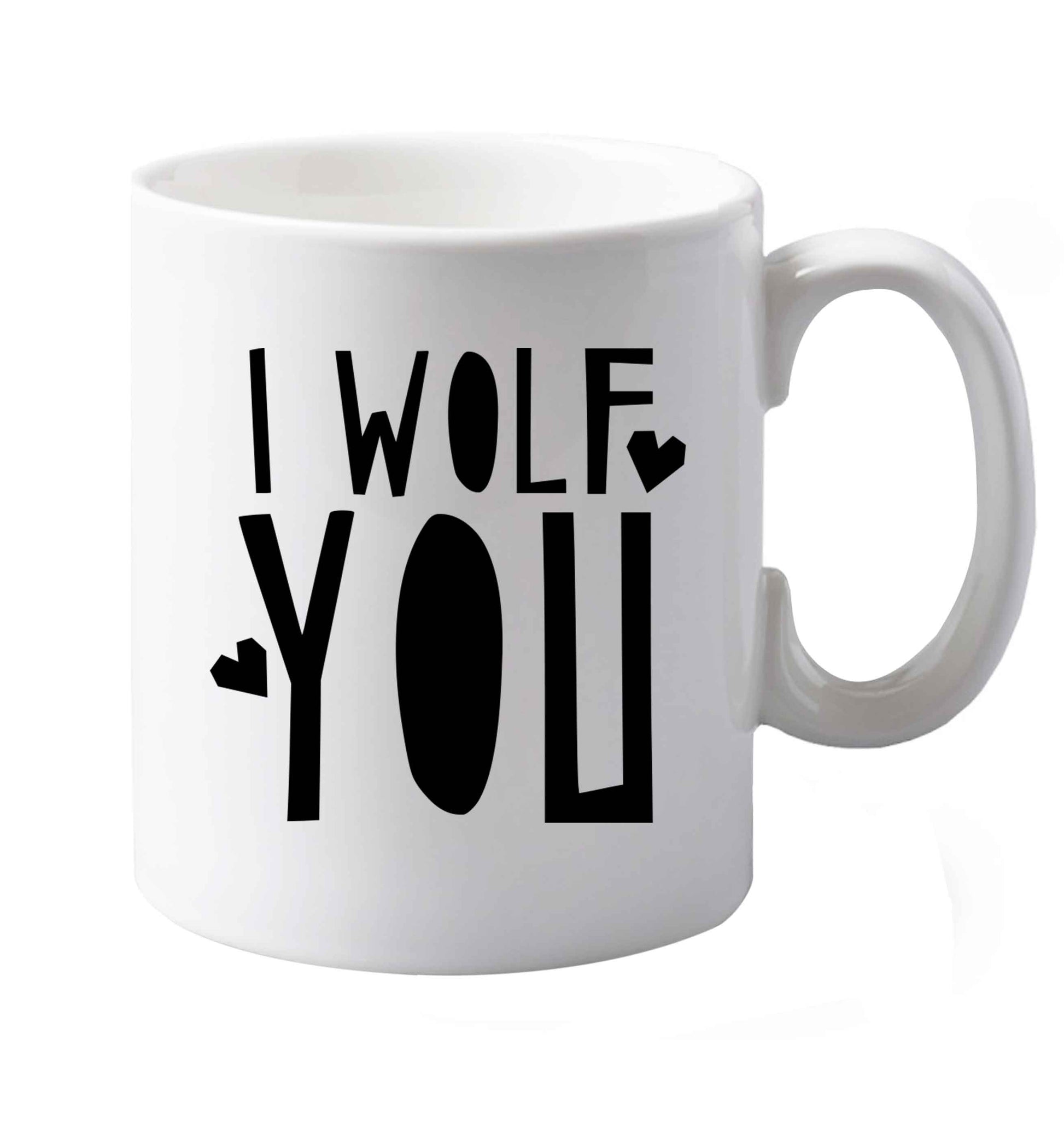 10 oz Favourite Type Pan Pancake ceramic mug both sides