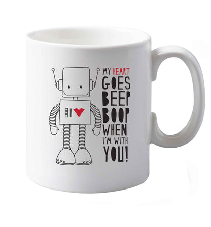 10 oz Favourite Type Pan Pancake ceramic mug both sides