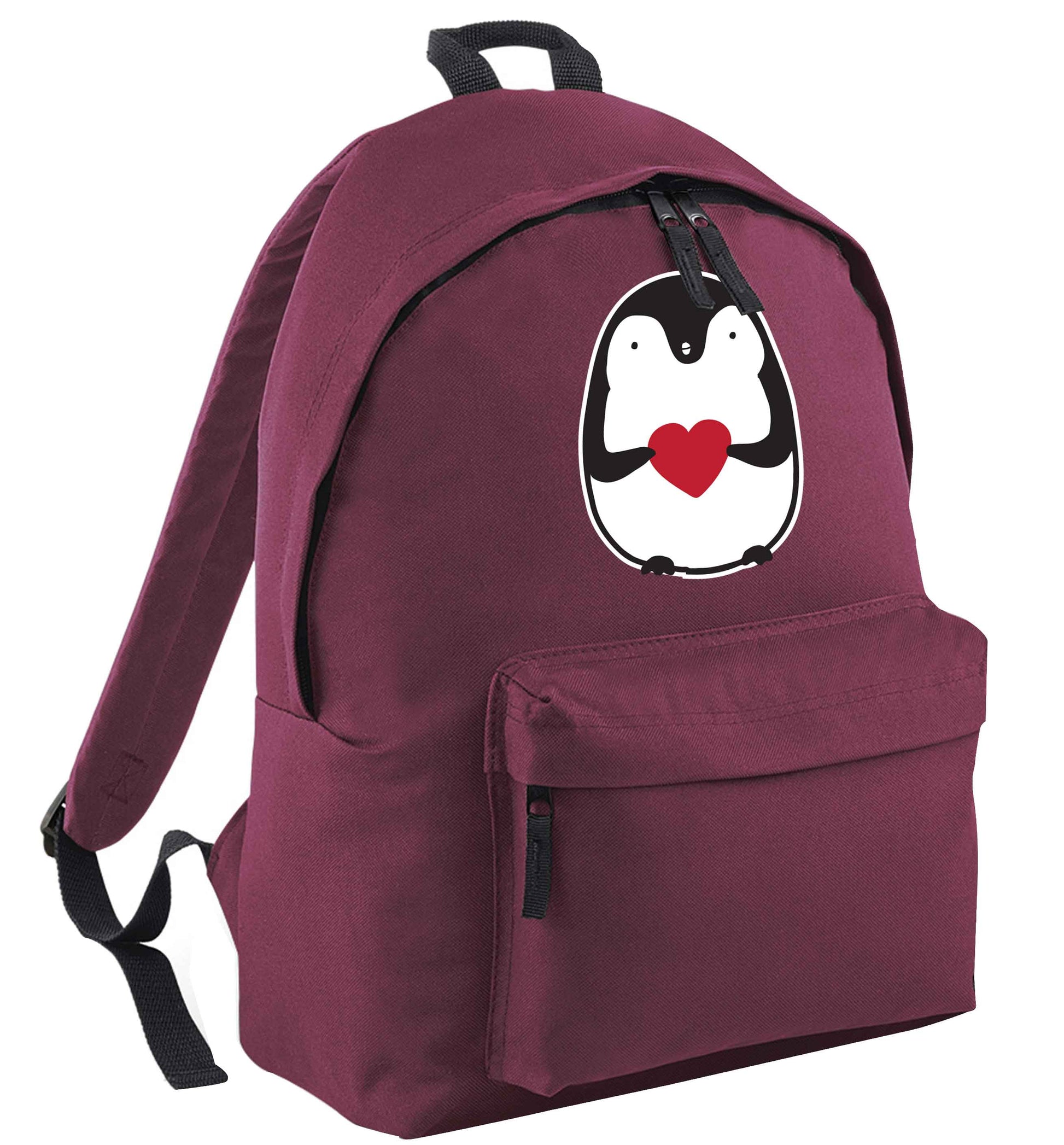 Cute penguin heart | Children's backpack