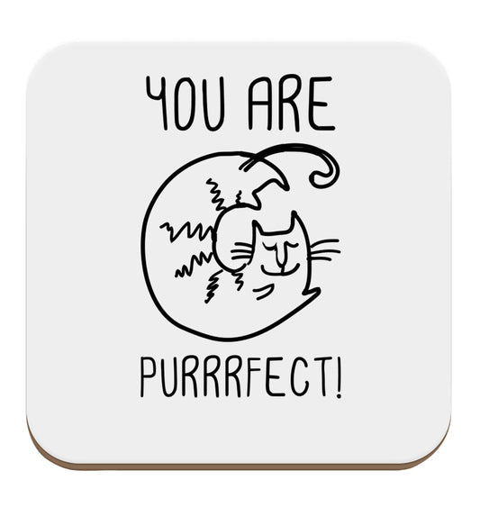 You are purrfect set of four coasters