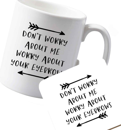 10 oz Ceramic mug and coaster Favourite Type Pan Pancake both sides
