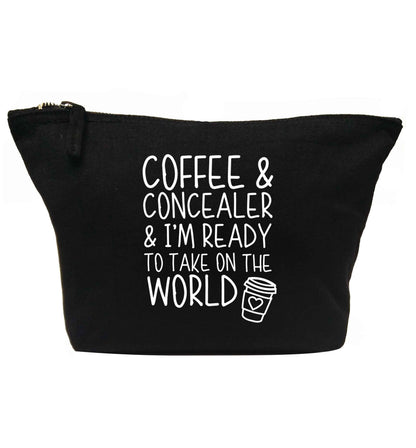 Coffee and concealer and I'm ready to take on the world | Makeup / wash bag