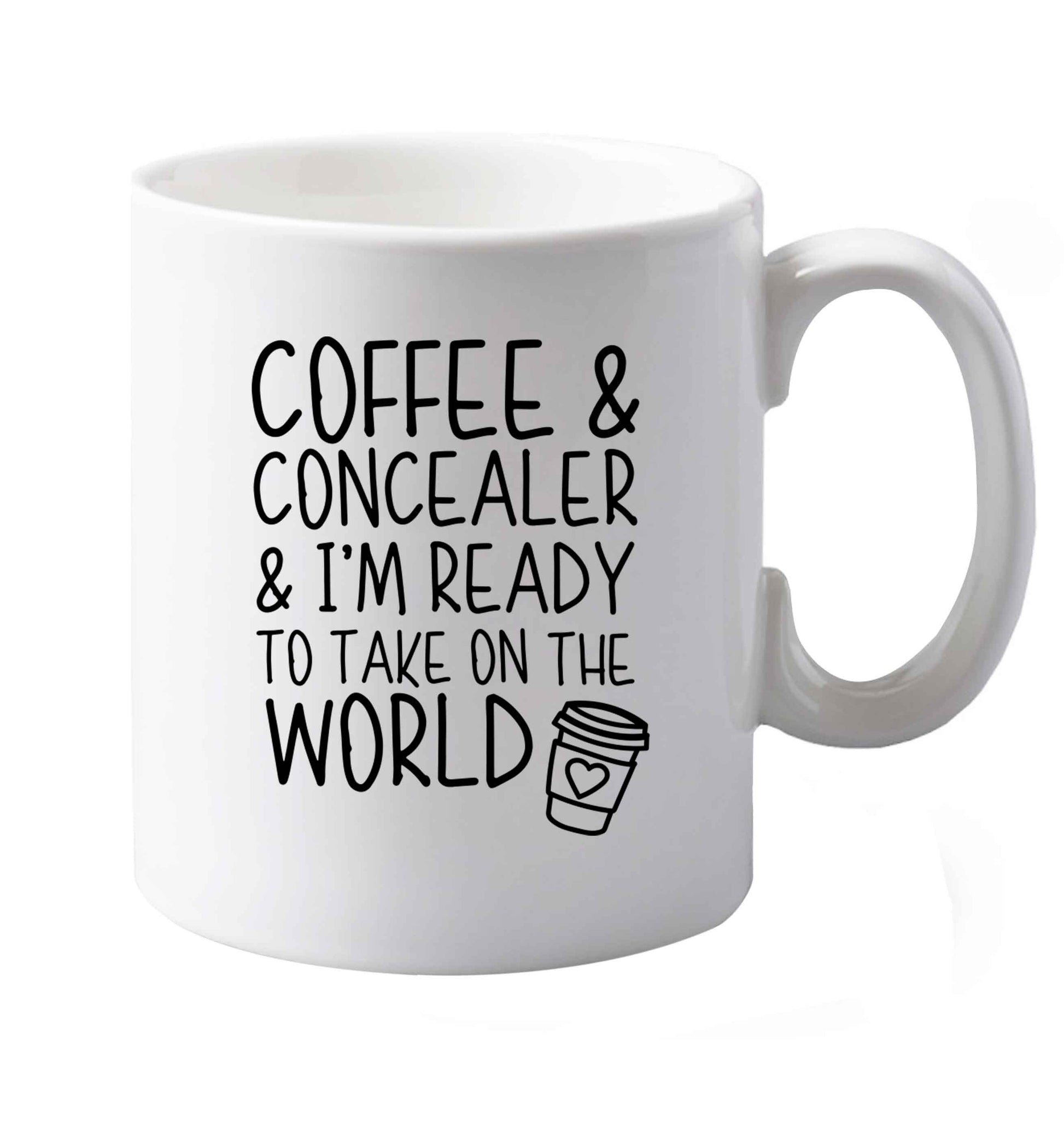 10 oz Favourite Type Pan Pancake ceramic mug both sides