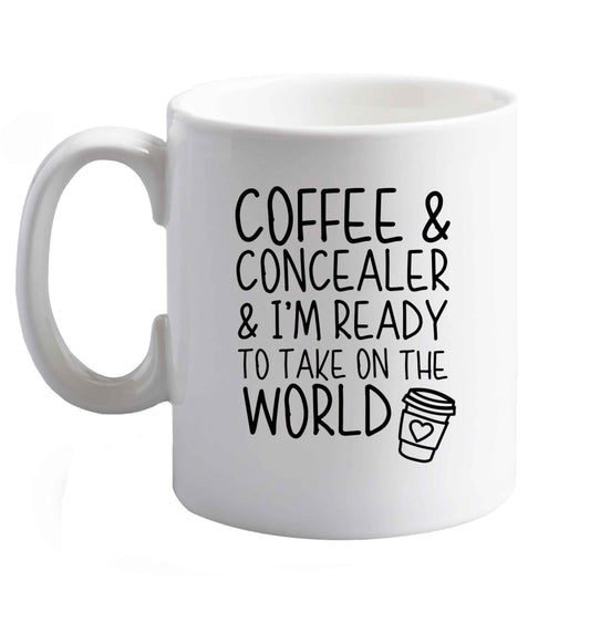 10 oz Favourite Type Pan Pancake ceramic mug right handed