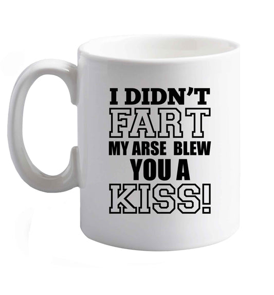 10 oz Favourite Type Pan Pancake ceramic mug right handed