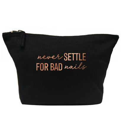 Never settle for bad nails - rose gold | Makeup / wash bag