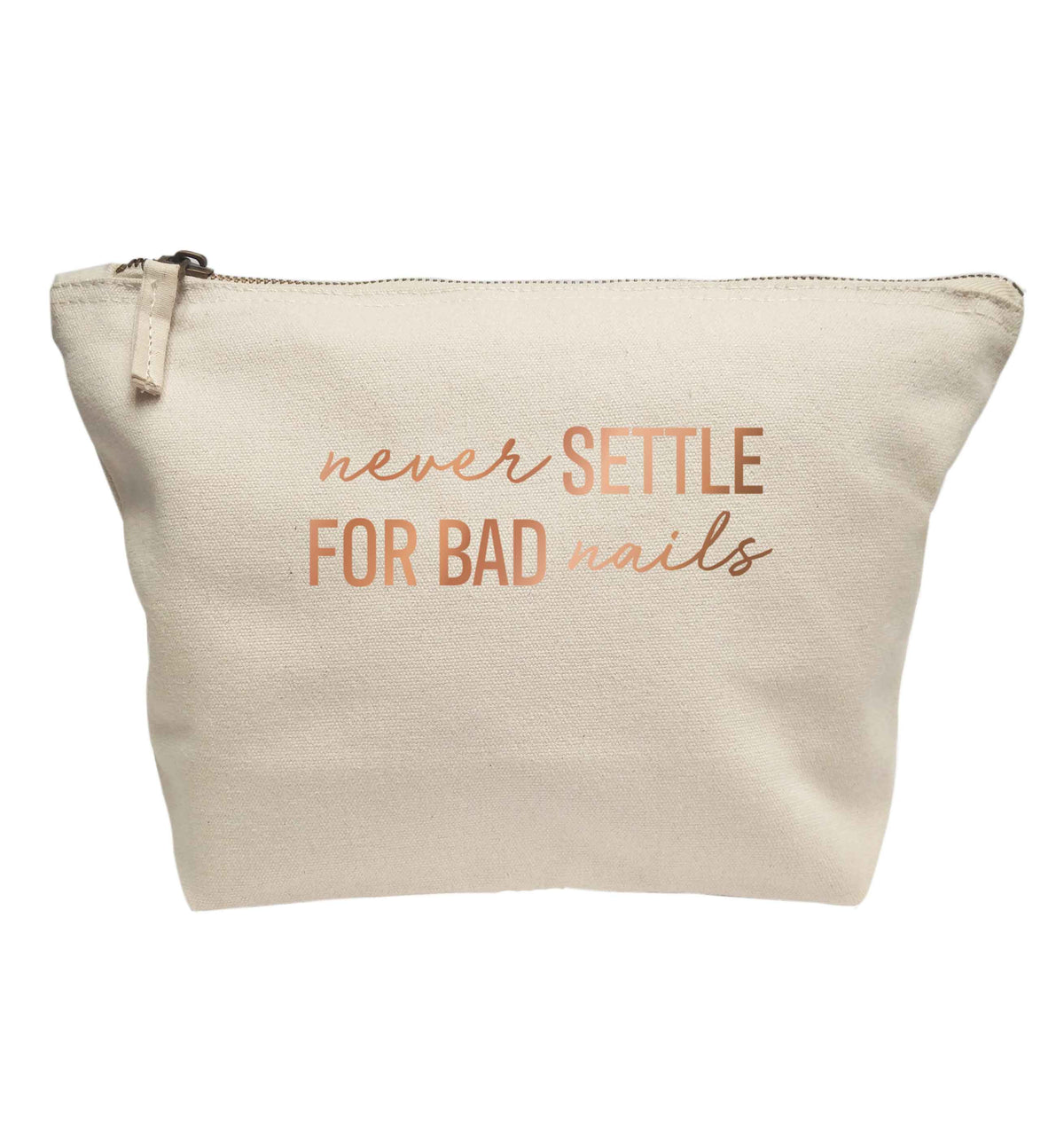 Never settle for bad nails - rose gold | Makeup / wash bag