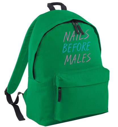 Nails before males green adults backpack