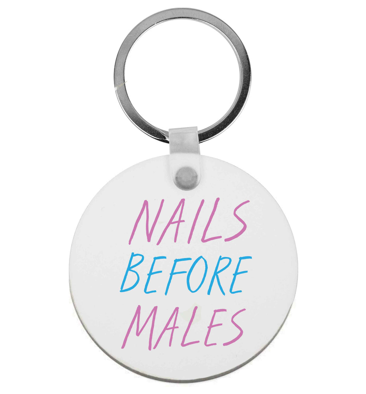 Nails before males | Keyring