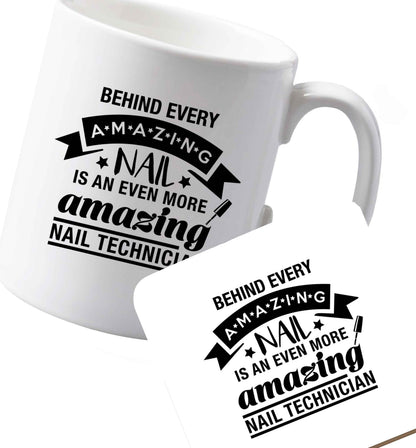 10 oz Ceramic mug and coaster Favourite Type Pan Pancake both sides