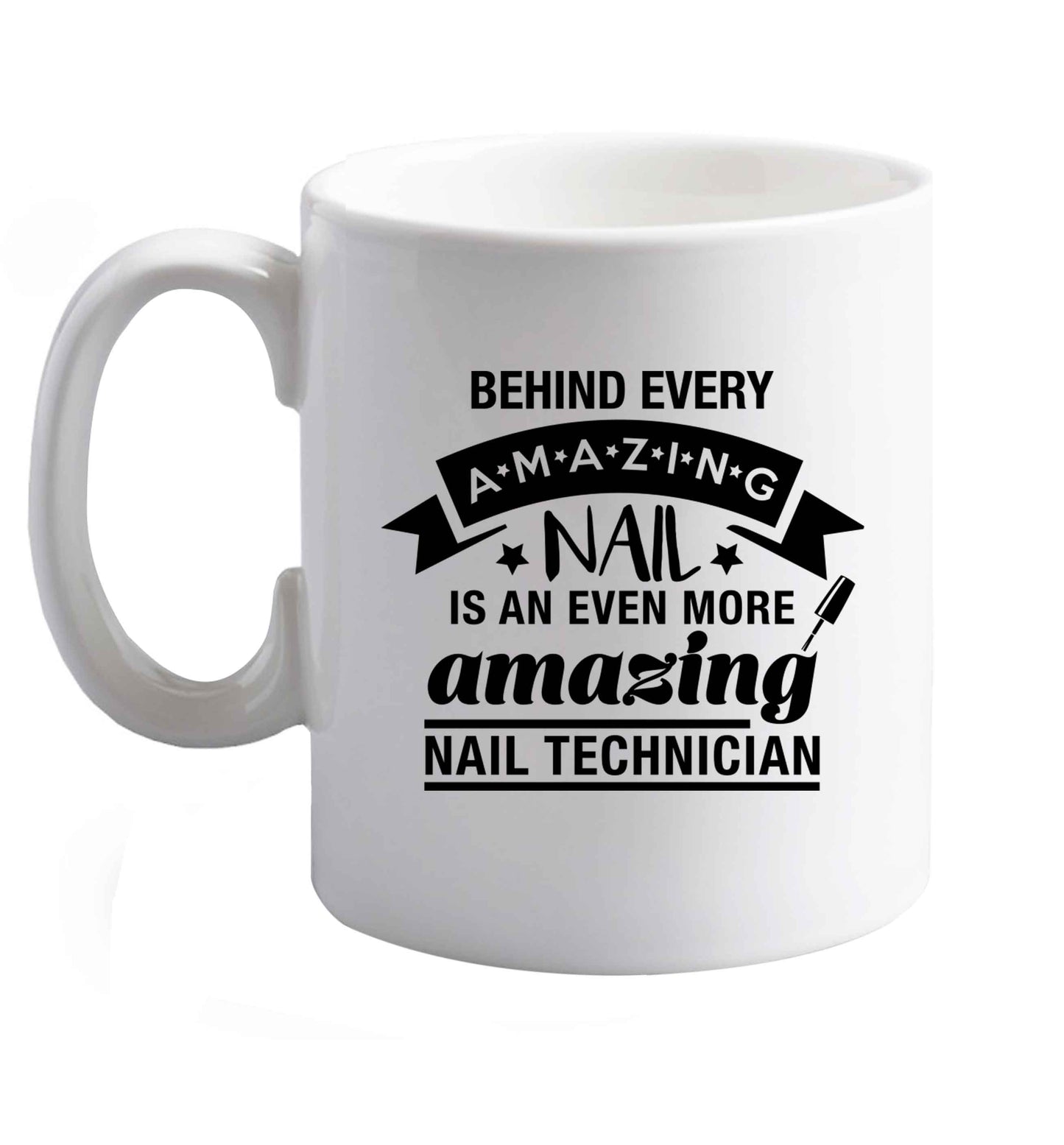 10 oz Favourite Type Pan Pancake ceramic mug right handed
