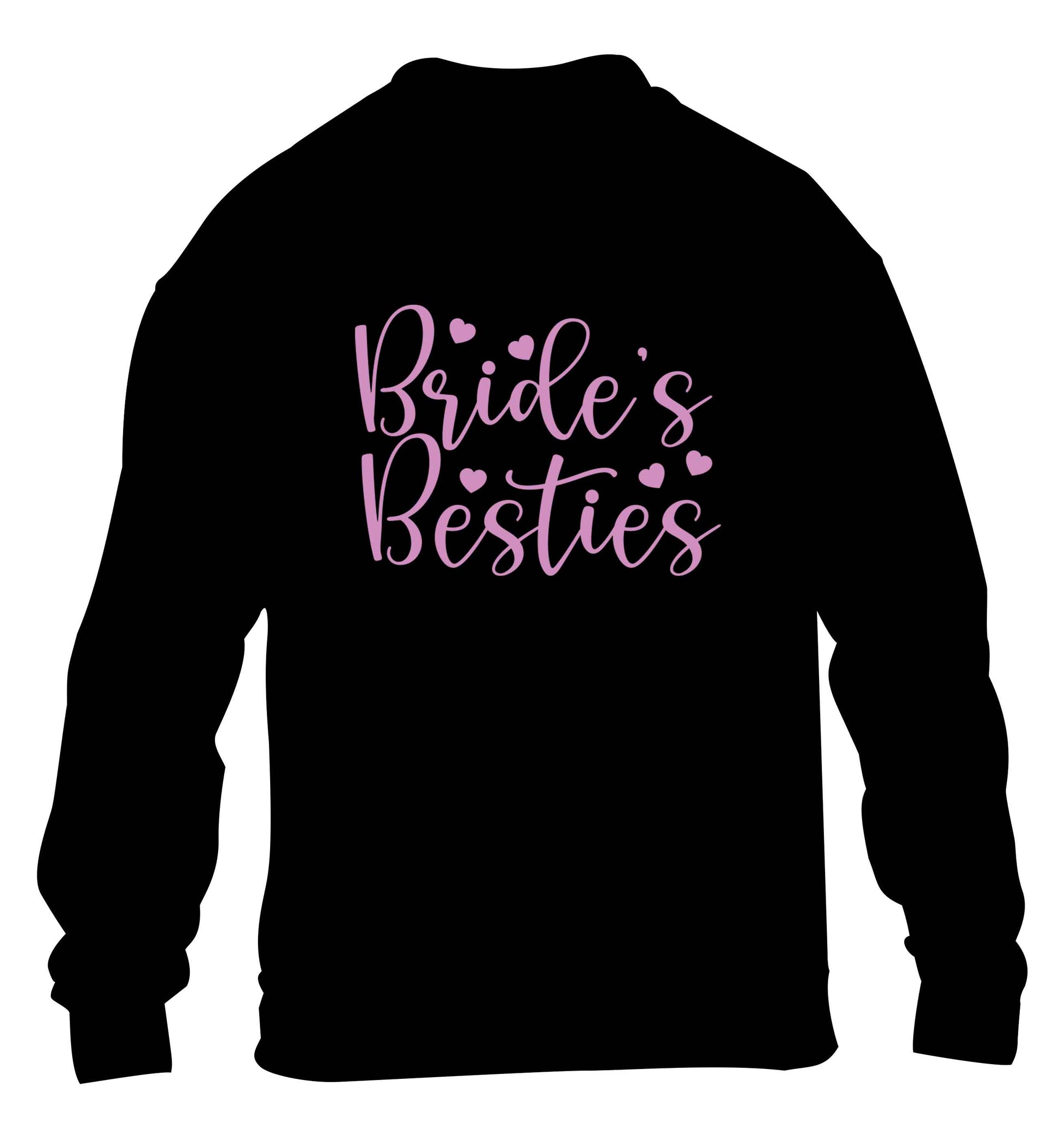 Brides besties children's black sweater 12-13 Years