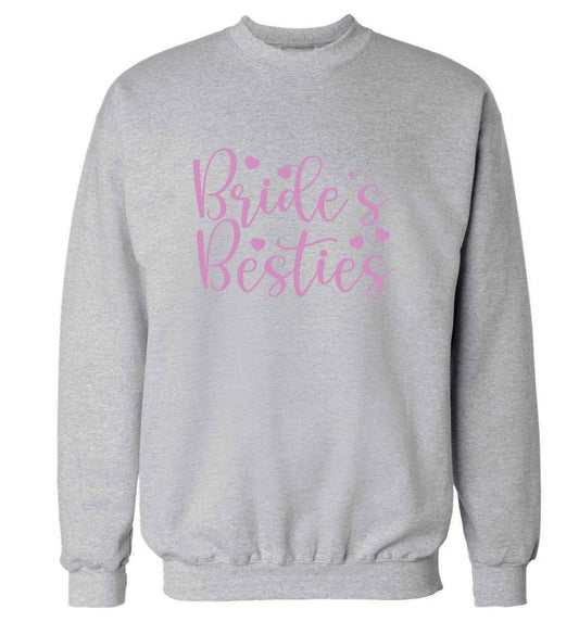 Brides besties adult's unisex grey sweater 2XL
